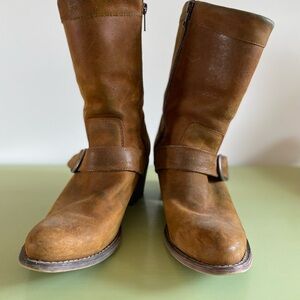 Durango Women’s Copper Brown Suede Leather Boots